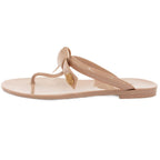 Louis Vuitton Sandals Flat Ribbon LV Logo Gold Color 36 Pink — view 2