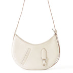 Hermes Shoulder Bag Petit Arson Beton Silver Taurillon Clemence