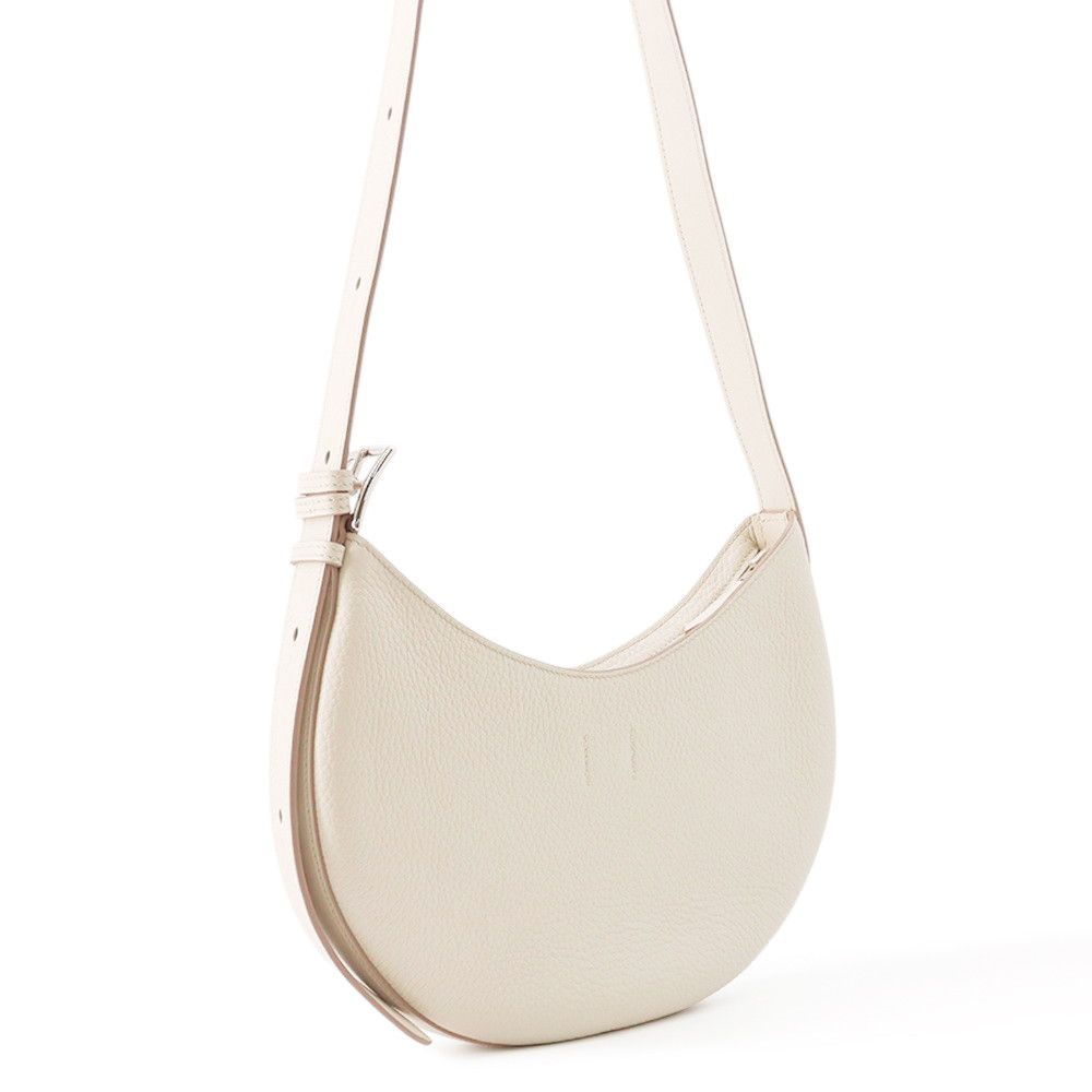 Hermes Shoulder Bag Petit Arson Beton Silver Taurillon Clemence — view 2