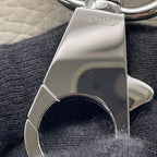 Hermes Shoulder Bag Petit Arson Beton Silver Taurillon Clemence — view 8