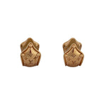 Louis Vuitton Earrings Book le Reille Dome Clip Nanogram Pink Gold — view 2
