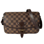 Louis Vuitton Shoulder Bag Damier Canvas Sologne