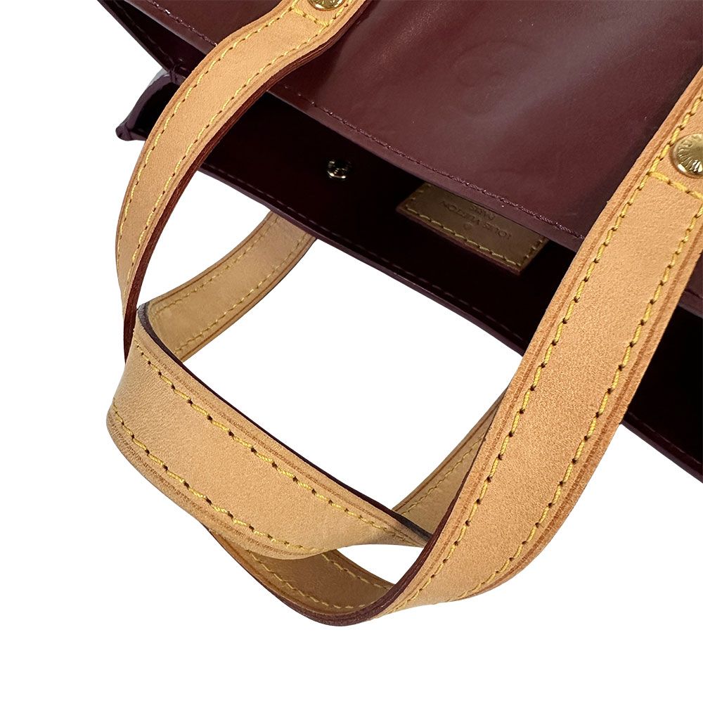 Louis Vuitton Monogram Vernis Reed PM Purple Mini Bag — view 7