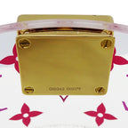 Louis Vuitton Acrylic Leather Monogram Boite Scott Pink Transparent Case Makeup — view 7