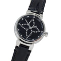 Louis Vuitton Watch Tambour Forever Diamond Quartz Stainless Steel Leather