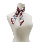 Hermes Scarf Twill Festival Des Amazones Amazon Silk Bourgogne Bordeaux — view 7