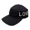 Gucci Hat Embroidery Baseball Cap L Cotton Logo Black White Loved