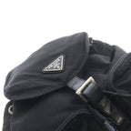 Prada Nylon Backpack Logo Black — view 5