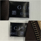 Gucci GG Canvas Shoulder Bag Beige Brown — view 8