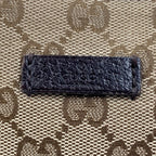 Gucci GG Canvas Shoulder Bag Beige Brown — view 3