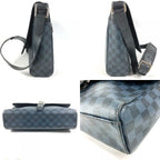 Louis Vuitton Shoulder Bag Newport Messenger MM Damier Ecobalt Canvas Navy — view 7