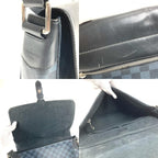 Louis Vuitton Shoulder Bag Newport Messenger MM Damier Ecobalt Canvas Navy — view 9