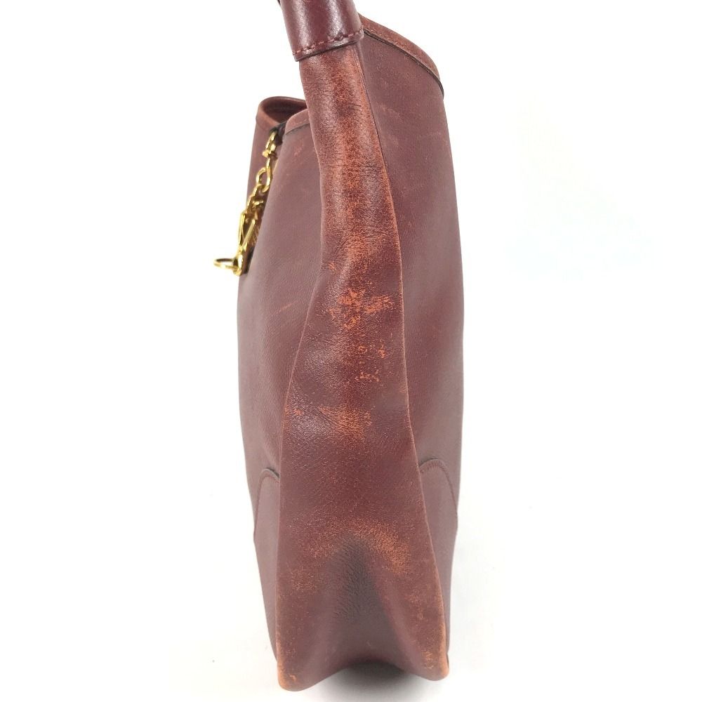 Hermes Shoulder Bag Trim 31 Leather Brown — view 3