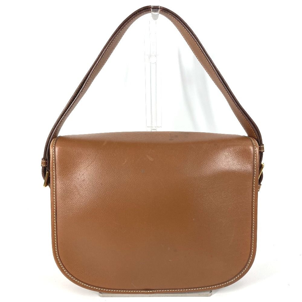 Hermes Shoulder Bag Paddock Golf Leather Brown — view 2