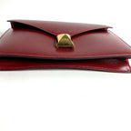 Hermes Clutch Medley Logo Box Calf Brown — view 7