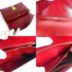 Hermes Clutch Medley Logo Box Calf Brown — view 8