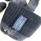 Louis Vuitton Glove Neo Petite Damier Wool Black — view 9