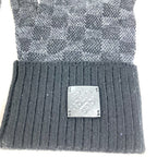 Louis Vuitton Glove Neo Petite Damier Wool Black — view 6