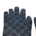 Louis Vuitton Glove Neo Petite Damier Wool Black — view 3