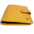 Louis Vuitton Bifold Wallet Porto Billets Compact Epi Leather Tassili Yellow — view 3
