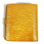 Louis Vuitton Bifold Wallet Porto Billets Compact Epi Leather Tassili Yellow — view 2