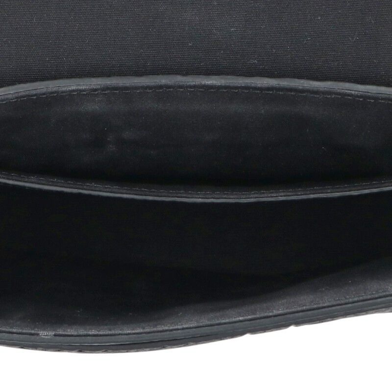 Dior Oblique Allover Pattern Gravity Leather Messenger Shoulder Bag — view 3