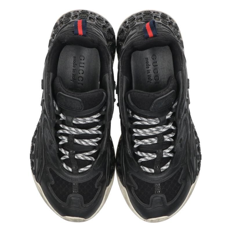 Gucci Mesh Contrast Low Cut Sneakers — view 4