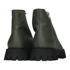 Gucci Embossed Logo Side Zip Boots 11.5 — view 2