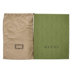 Gucci Embossed Logo Side Zip Boots 11.5 — view 5