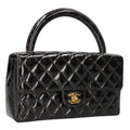 Chanel Top Handle Leather Handbag