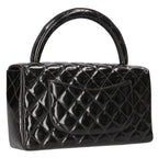 Chanel Top Handle Leather Handbag — view 2