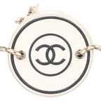 Chanel CC Logo Round Chain Vanity Shoulder Bag — view 5