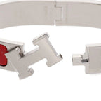 Hermes Click Motif Fu Enamel Bracelet PM — view 4