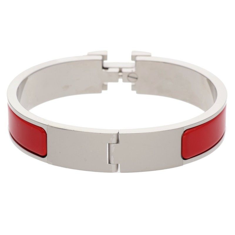 Hermes Click Motif Fu Enamel Bracelet PM — view 2
