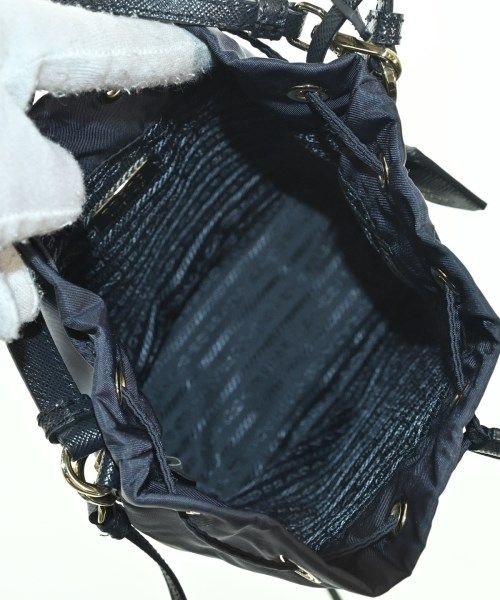 Prada Shoulder Bag Navy — view 4