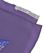 Hermes Bandana Scarf Purple — view 5