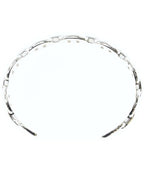 Hermes Bracelet Bangle Silver — view 3