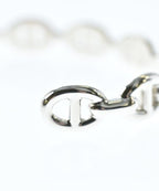 Hermes Bracelet Bangle Silver — view 4