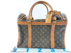 Louis Vuitton Boston Bag Sac Brown Monogram Pet Carrier — view 2
