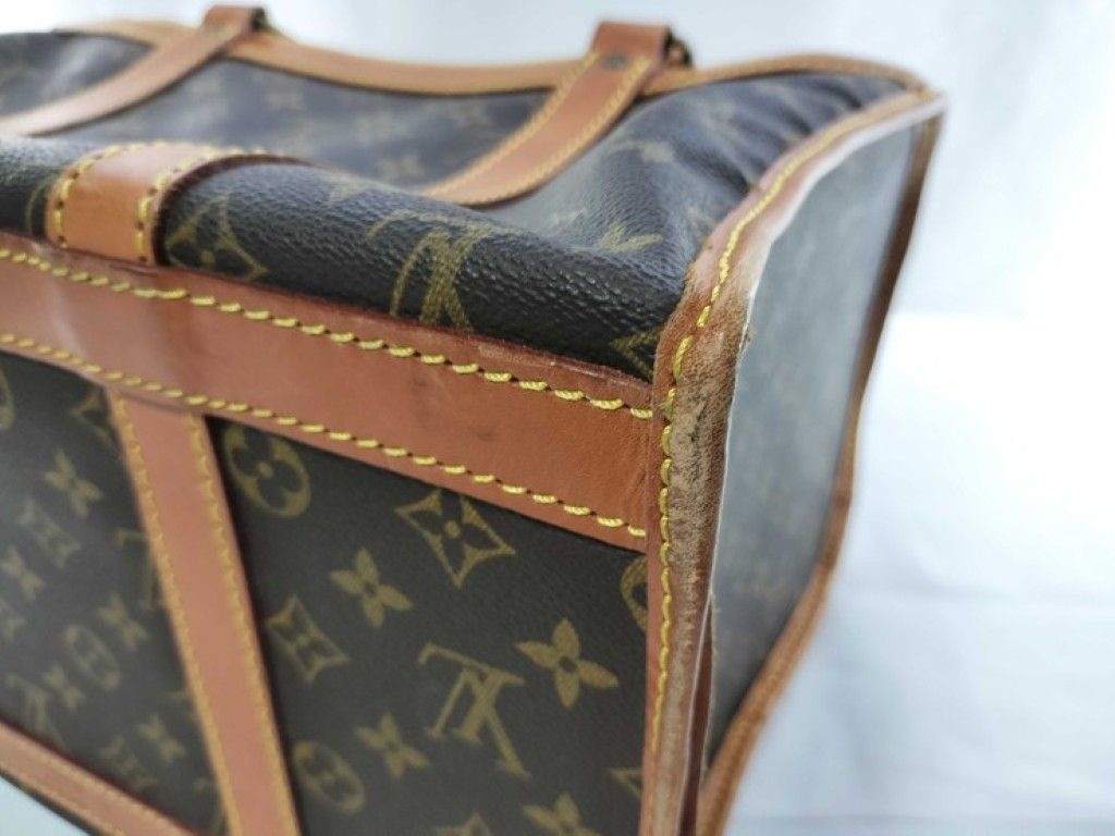 Louis Vuitton Boston Bag Sac Brown Monogram Pet Carrier — view 5