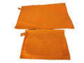 Hermes Pouch Bora Orange Canvas