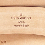 Louis Vuitton Belt Ceinture Carre Brown Leather Gold — view 7