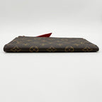 Louis Vuitton Wallet Portefeuille Adele Brown Coquelicot Monogram Bifold Gold — view 3