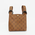 Louis Vuitton Ten Atlantis BB Shoulder Bag Monogram Reverse Canvas Brown Gold — view 2