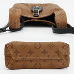 Louis Vuitton Ten Atlantis BB Shoulder Bag Monogram Reverse Canvas Brown Gold — view 3