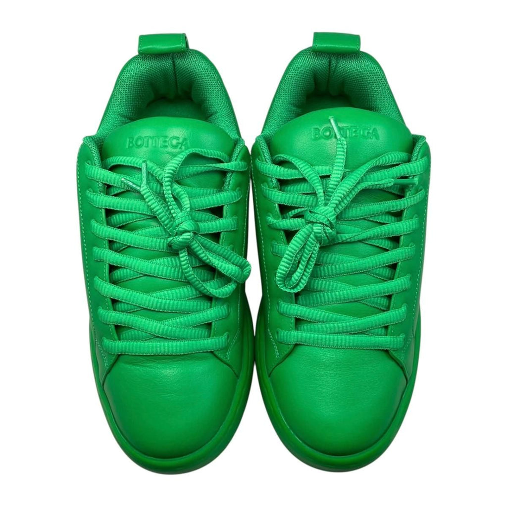 Bottega Veneta Sneakers Pillow 42 Leather Logo Green — view 5
