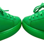 Bottega Veneta Sneakers Pillow 42 Leather Logo Green — view 7