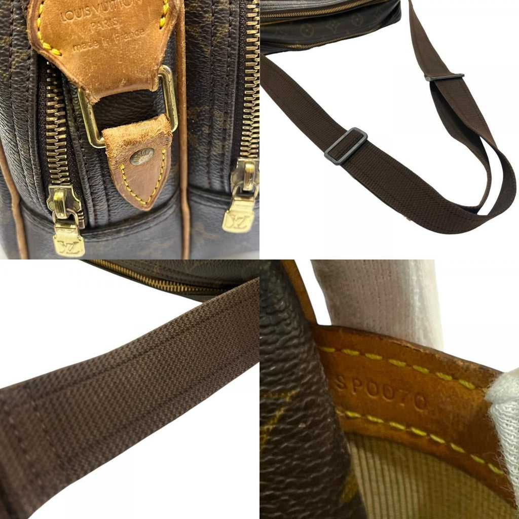 Louis Vuitton Shoulder Bag Reporter PM Lipoter PM Monogram Canvas Brown — view 8