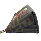 Fendi Makeup Pouch Zucca Logo Ladybug Brown — view 4