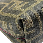 Fendi Makeup Pouch Zucca Logo Ladybug Brown — view 7